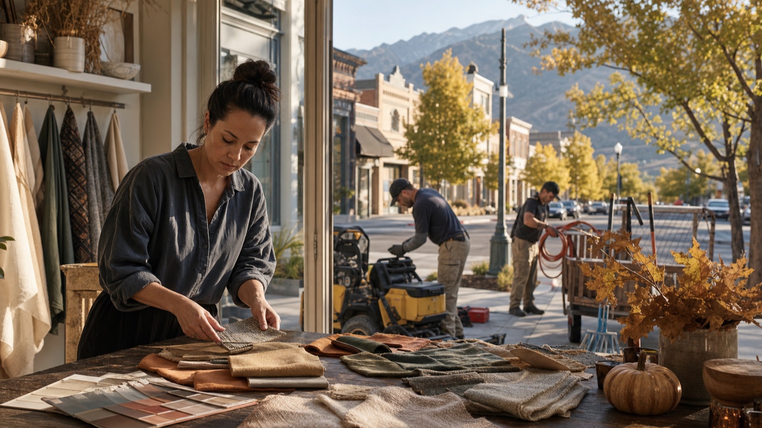 Utah operators preparing materials and equipment for autumn