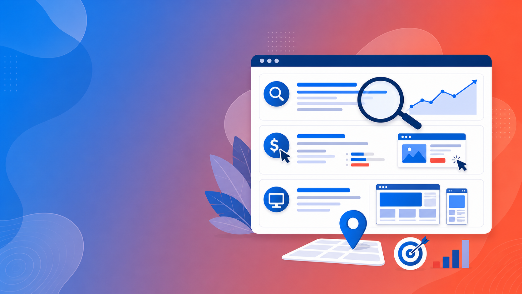 Omni Leads SEO, PPC, and website lead generation dashboard